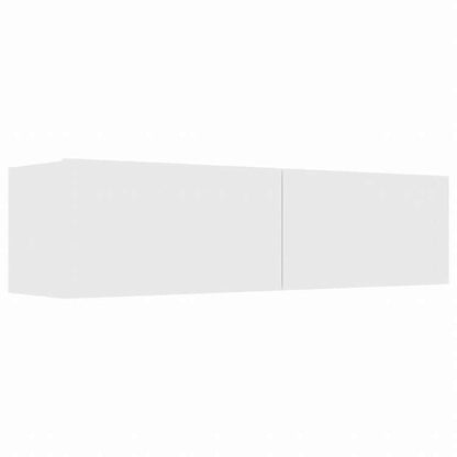 vidaXL TVキャビネット 白色 120x30x30cm エンジニアリングウッド家具 AVラック・テレビ台(代引不可)