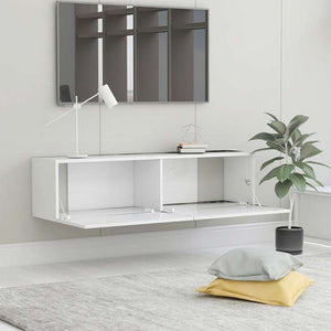 vidaXL TVキャビネット 白色 120x30x30cm エンジニアリングウッド家具 AVラック・テレビ台(代引不可)