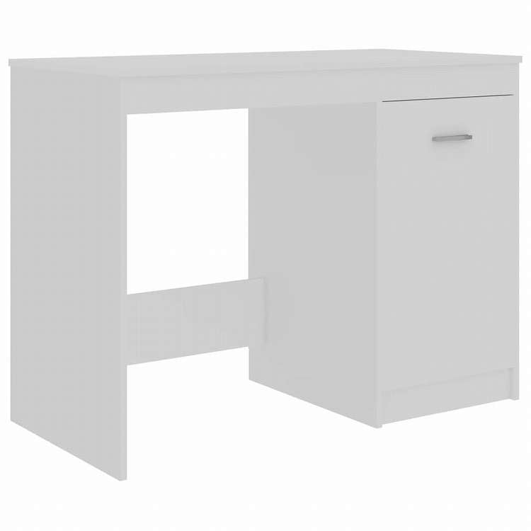 vidaXL デスク ホワイト 100x50x76cm エンジニアリングウッド家具 オフィス家具 デスク(代引不可)
