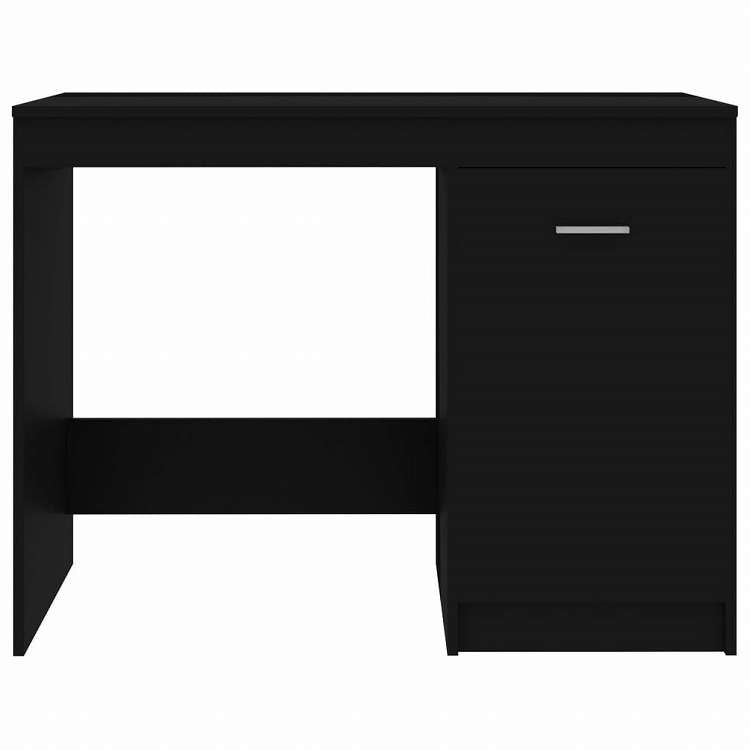 vidaXL デスク ブラック 100x50x76cm エンジニアリングウッド家具 オフィス家具 デスク(代引不可)