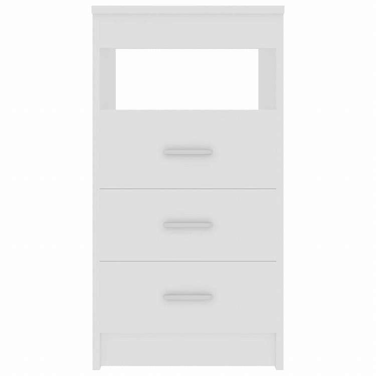 vidaXL 引き出しキャビネット ホワイト 40x50x76cm エンジニアリングウッド家具 キャビネット&収納 収納キャビネット・ロッカー(代引不可)