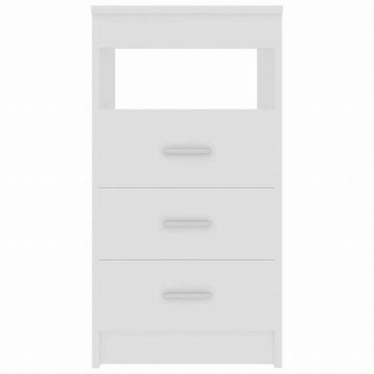 vidaXL 引き出しキャビネット ホワイト 40x50x76cm エンジニアリングウッド家具 キャビネット&収納 収納キャビネット・ロッカー(代引不可)