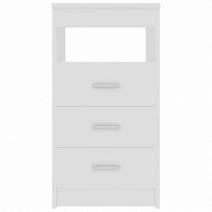 vidaXL 引き出しキャビネット ホワイト 40x50x76cm エンジニアリングウッド家具 キャビネット&収納 収納キャビネット・ロッカー(代引不可)