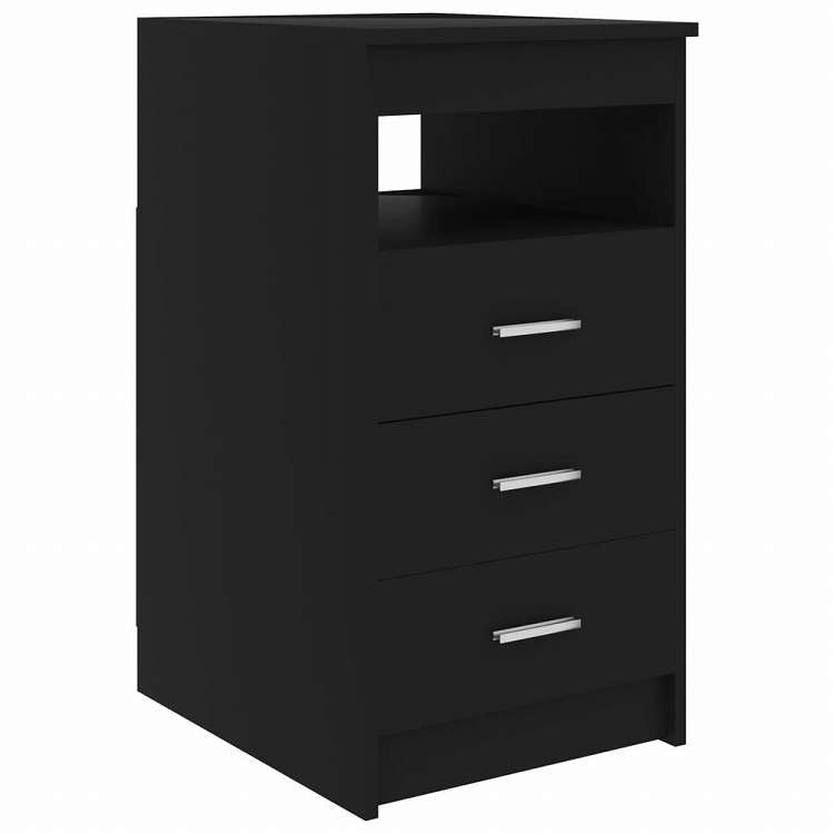 vidaXL 引き出しキャビネット ホワイト 40x50x76cm エンジニアリングウッド家具 キャビネット&収納 収納キャビネット・ロッカー(代引不可)