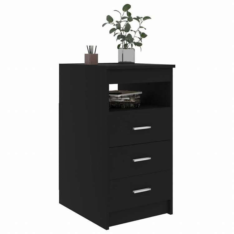 vidaXL 引き出しキャビネット ホワイト 40x50x76cm エンジニアリングウッド家具 キャビネット&収納 収納キャビネット・ロッカー(代引不可)