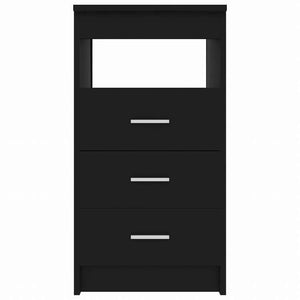 vidaXL 引き出しキャビネット ホワイト 40x50x76cm エンジニアリングウッド家具 キャビネット&収納 収納キャビネット・ロッカー(代引不可)