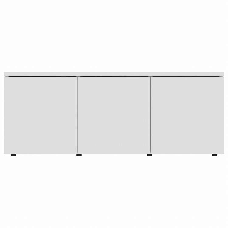 vidaXL TVキャビネット ホワイト 80x34x30cm エンジニアリングウッド家具 AVラック・テレビ台(代引不可)