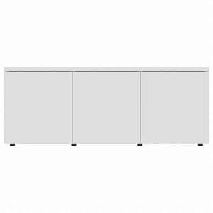 vidaXL TVキャビネット ホワイト 80x34x30cm エンジニアリングウッド家具 AVラック・テレビ台(代引不可)
