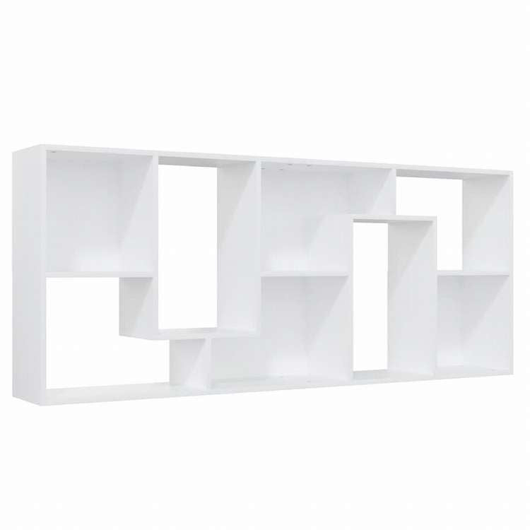 vidaXL ブックキャビネット ホワイト 67x24x161cm エンジニアリングウッド家具 棚 本棚・オープンラック(代引不可)