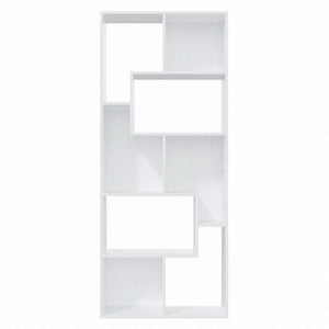 vidaXL ブックキャビネット ホワイト 67x24x161cm エンジニアリングウッド家具 棚 本棚・オープンラック(代引不可)