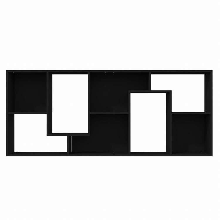 vidaXL ブックキャビネット ブラック 67x24x161cm エンジニアリングウッド家具 棚 本棚・オープンラック(代引不可)