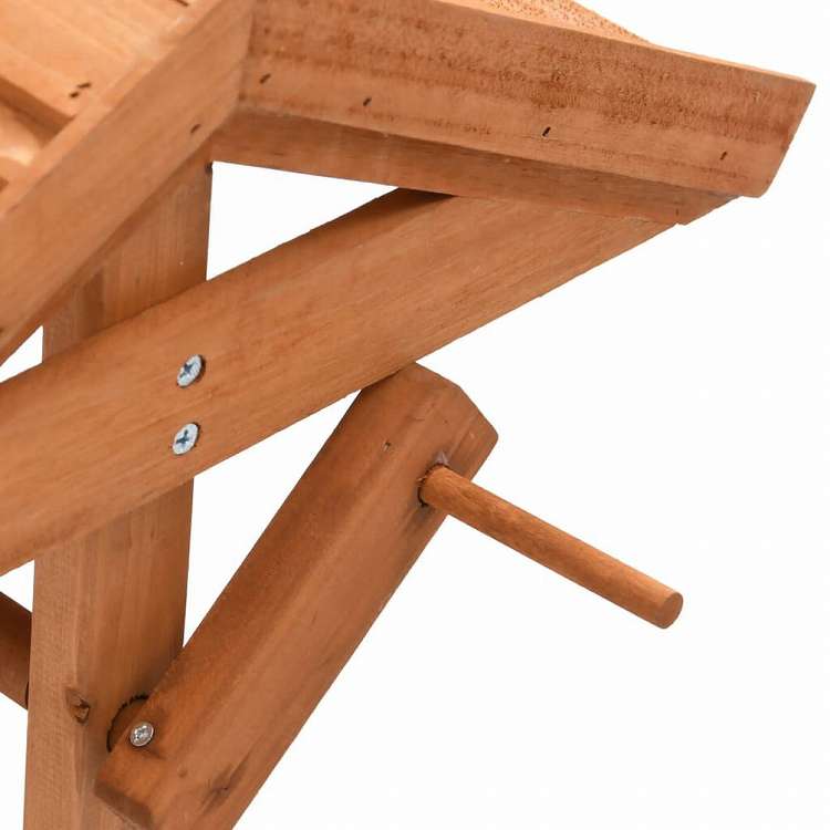 vidaXL ガーデンプランター 願い井戸 40x40x84cm モミ材ホーム&ガーデン デコレーション 芝生の彫刻・像(代引不可)