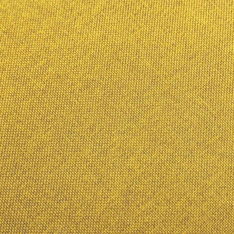 vidaXL バースツール 2点 マスタードイエロー 布製家具 チェア テーブル・バースツール(代引不可)