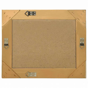 vidaXL ウォールミラー バロック調 50x40cm ゴールドホーム&ガーデン デコレーション 鏡(代引不可)