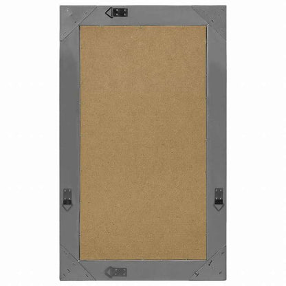 vidaXL ウォールミラー バロック調 50x80cm ブラックホーム&ガーデン デコレーション 鏡(代引不可)