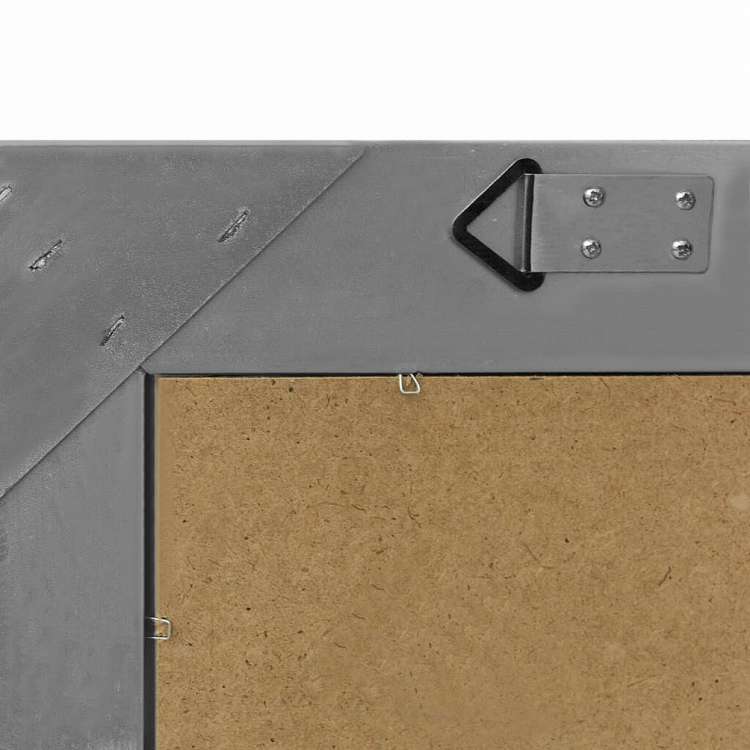 vidaXL ウォールミラー バロック調 50x80cm ブラックホーム&ガーデン デコレーション 鏡(代引不可)