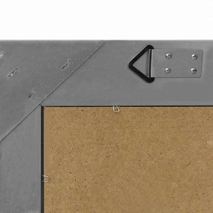 vidaXL ウォールミラー バロック調 50x80cm ブラックホーム&ガーデン デコレーション 鏡(代引不可)