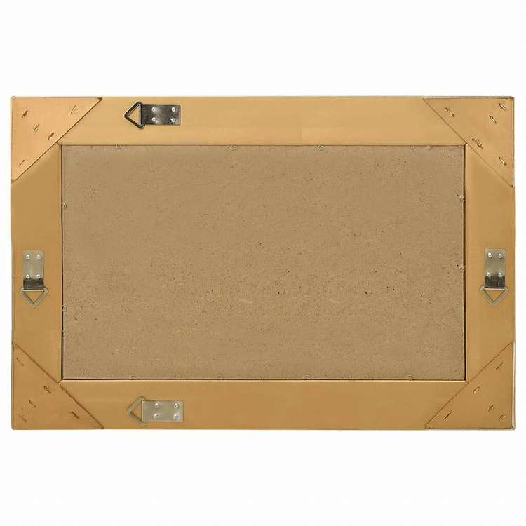 vidaXL ウォールミラー バロック調 60x40cm ゴールドホーム&ガーデン デコレーション 鏡(代引不可)