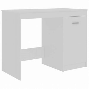 vidaXL デスク ホワイト 140x50x76 cm エンジニアリングウッド家具 オフィス家具 デスク(代引不可)