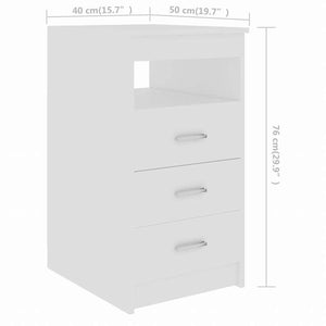 vidaXL デスク ホワイト 140x50x76 cm エンジニアリングウッド家具 オフィス家具 デスク(代引不可)