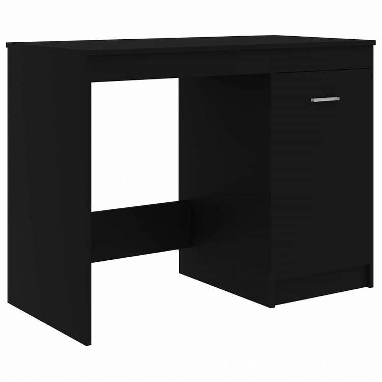 vidaXL デスク ブラック 140x50x76cm エンジニアリングウッド家具 オフィス家具 デスク(代引不可)