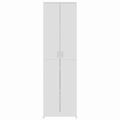vidaXL 洋服ダンス 玄関 ホワイト 55x25x189cm エンジニアリングウッド家具 キャビネット&収納 戸棚・ワードローブ(代引不可)