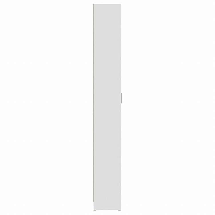 vidaXL 洋服ダンス 玄関 ホワイト 55x25x189cm エンジニアリングウッド家具 キャビネット&収納 戸棚・ワードローブ(代引不可)