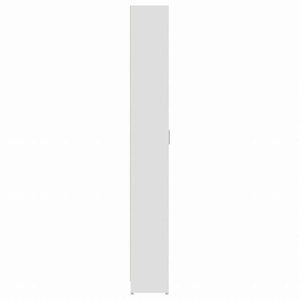 vidaXL 洋服ダンス 玄関 ホワイト 55x25x189cm エンジニアリングウッド家具 キャビネット&収納 戸棚・ワードローブ(代引不可)