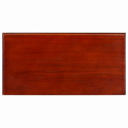 vidaXL コンソールテーブル クラシカルブラウン 60x30x75cm マホガニー無垢材家具 テーブル アクセントテーブル エンドテーブル(代引不可)