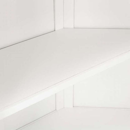 vidaXL コーナーキャビネット 80x33.5x78cm オーク無垢材家具 キャビネット&収納 収納キャビネット・ロッカー(代引不可)