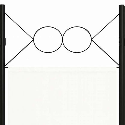 vidaXL 間仕切り 6枚パネル り ホワイト 240x180cm家具 間仕切り(代引不可)