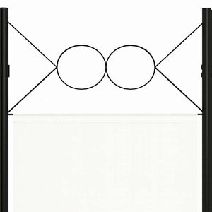 vidaXL 間仕切り 6枚パネル り ホワイト 240x180cm家具 間仕切り(代引不可)