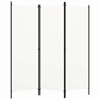 vidaXL 間仕切り 3枚パネル り ホワイト 150x180cm家具 間仕切り(代引不可)
