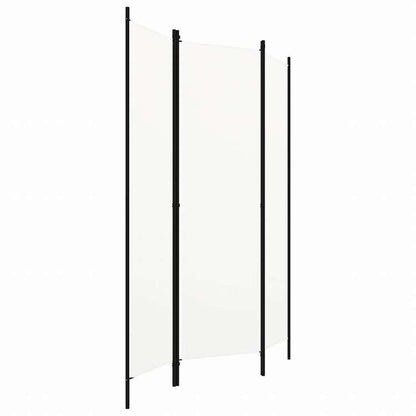 vidaXL 間仕切り 3枚パネル り ホワイト 150x180cm家具 間仕切り(代引不可)