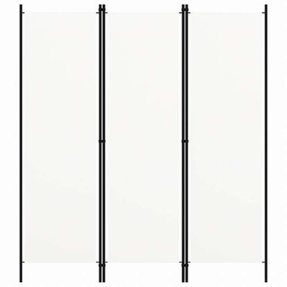 vidaXL 間仕切り 3枚パネル り ホワイト 150x180cm家具 間仕切り(代引不可)