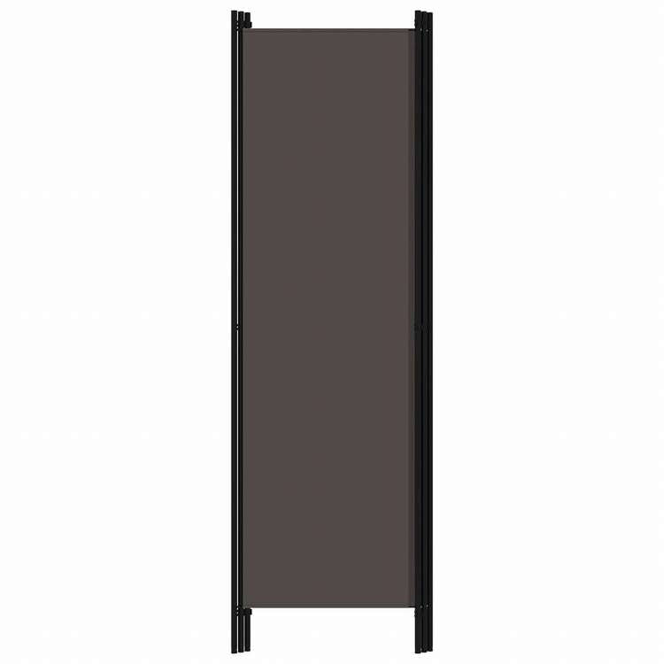 vidaXL 間仕切り 3枚パネル アントラシート 150x180cm家具 間仕切り(代引不可)