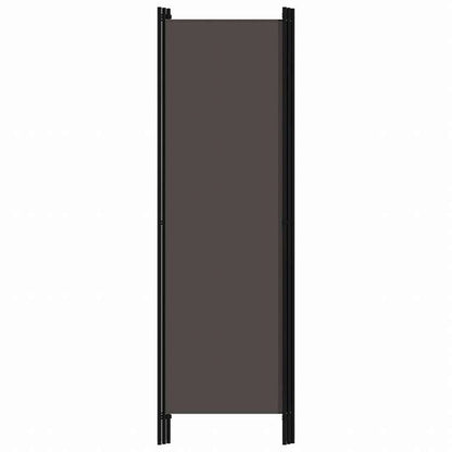 vidaXL 間仕切り 3枚パネル アントラシート 150x180cm家具 間仕切り(代引不可)