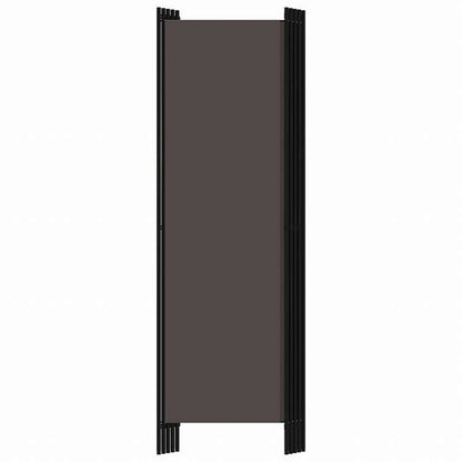 vidaXL 間仕切り パネル5枚 アントラシート 250x180cm家具 間仕切り(代引不可)