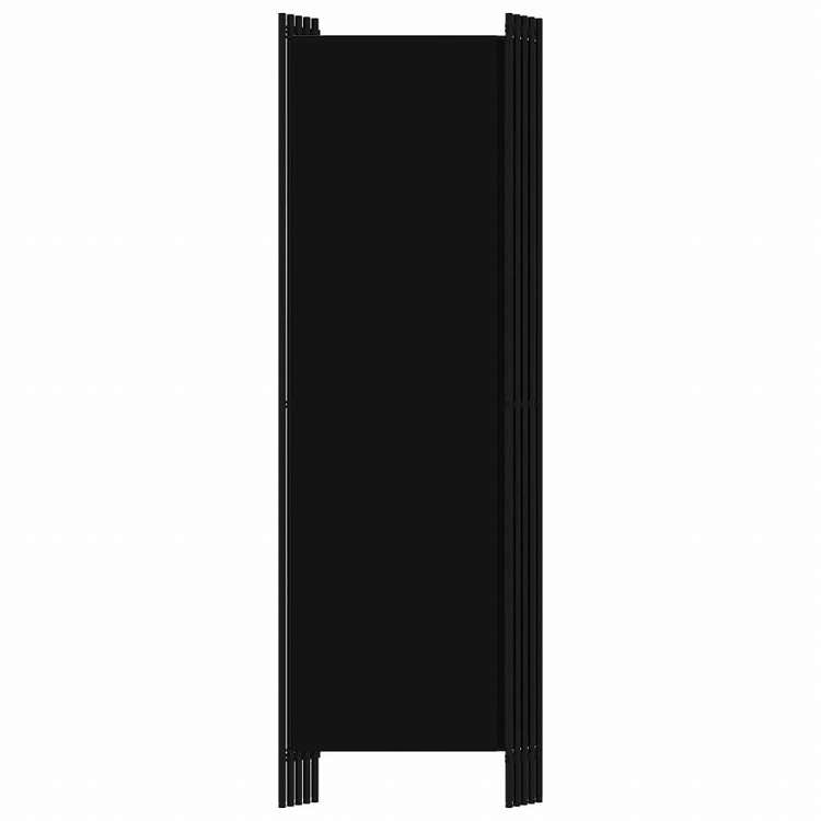 vidaXL 間仕切り パネル5枚 ブラック 250x180cm家具 間仕切り(代引不可)