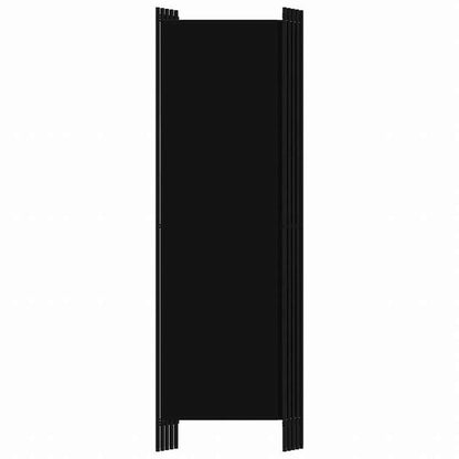 vidaXL 間仕切り パネル5枚 ブラック 250x180cm家具 間仕切り(代引不可)