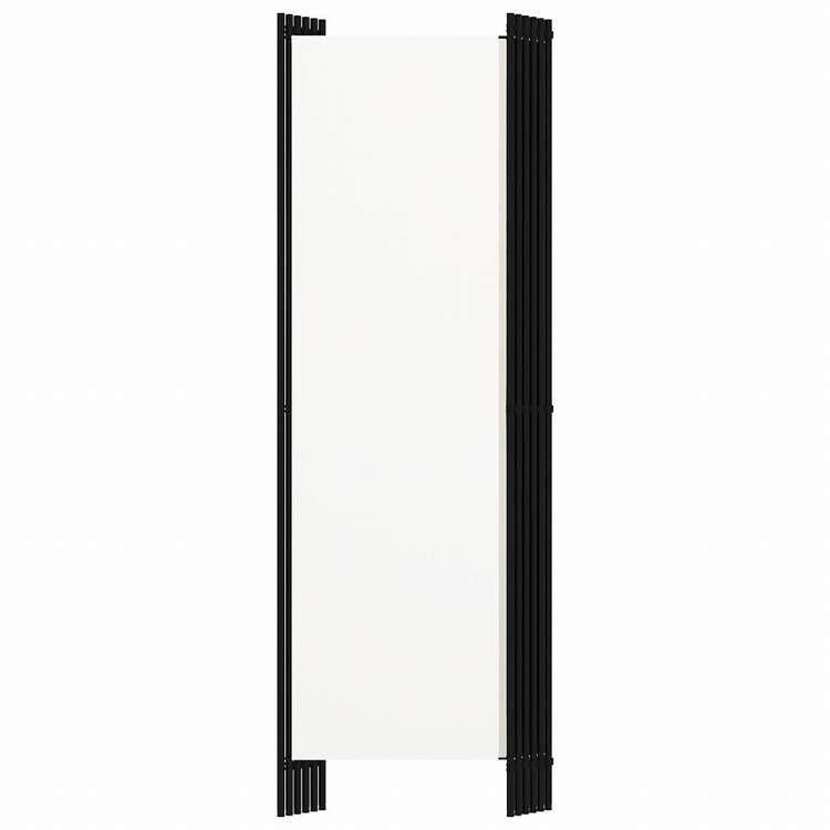 vidaXL 間仕切り 6枚パネル ホワイト 300x180cm家具 間仕切り(代引不可)