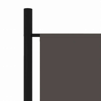 vidaXL 間仕切り 6枚パネル アントラシート 300x180cm家具 間仕切り(代引不可)