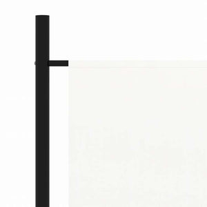 vidaXL 間仕切り ホワイト 175x180cm 布製家具 間仕切り(代引不可)