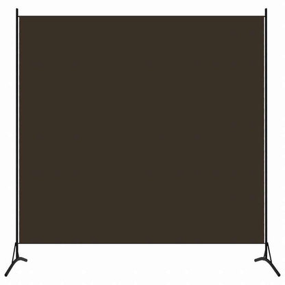 vidaXL 間仕切り ブラウン 175x180cm 布製家具 間仕切り(代引不可)