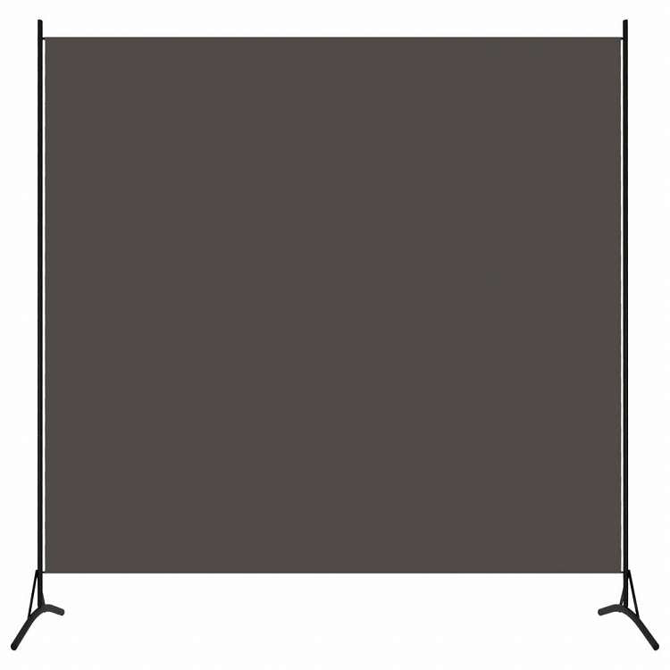 vidaXL 間仕切りアントラシート 175x180cm 布製家具 間仕切り(代引不可)