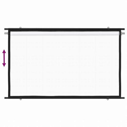 vidaXL プロジェクタースクリーン 90インチ 16:9電子機器 ビデオ ビデオアクセサリ プロジェクター用アクセサリー プロジェクションスクリーン(代引不可)