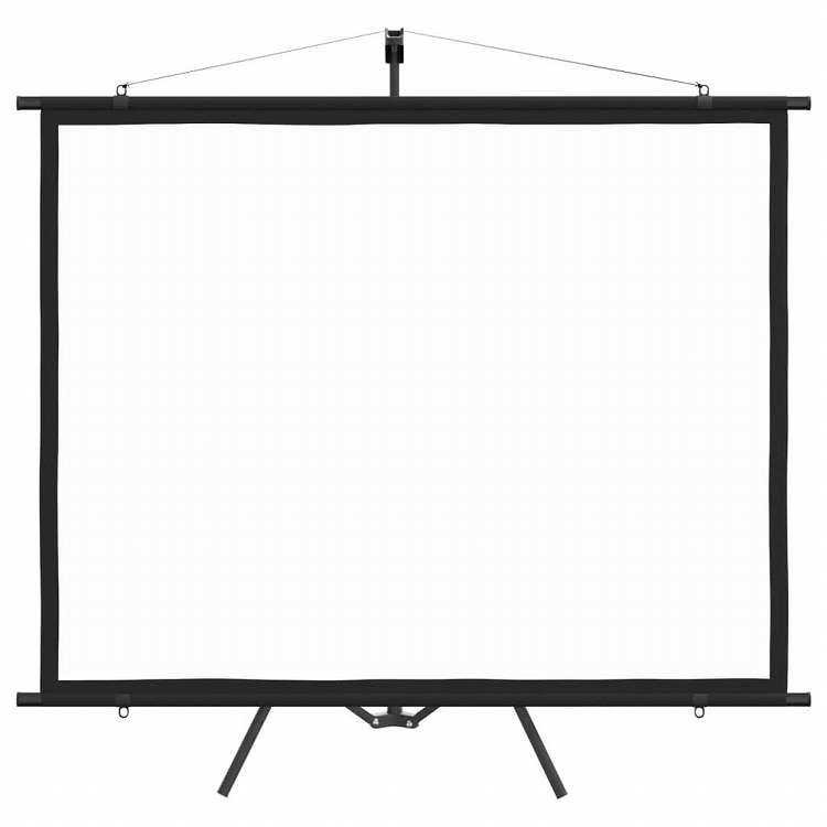 vidaXL プロジェクタースクリーン 三脚付き 72インチ 4:3電子機器 ビデオ ビデオアクセサリ プロジェクター用アクセサリー プロジェクションスクリーン(代引不可)