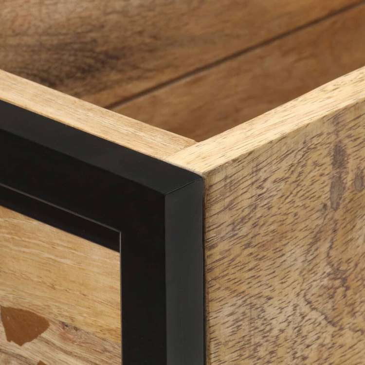 vidaXL プランター 90x20x68cm マンゴー無垢材 (粗目)ホーム&ガーデン 芝&ガーデン ガーデニング 鉢植え・プランター(代引不可)