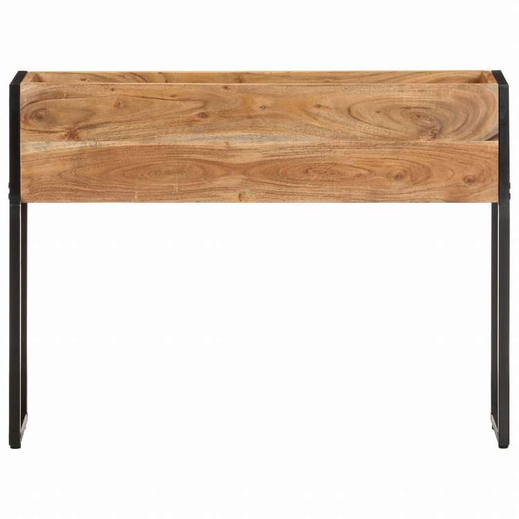 vidaXL プランター 90x20x68cm アカシア無垢材ホーム&ガーデン 芝&ガーデン ガーデニング 鉢植え・プランター(代引不可)