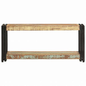 vidaXL TVキャビネット 90x30x40cm 無垢の再生木材家具 AVラック・テレビ台(代引不可)